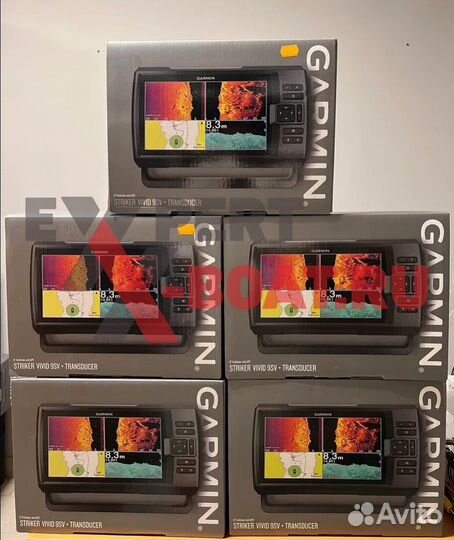 Garmin Striker Vivid 9sv с датчиком GT52