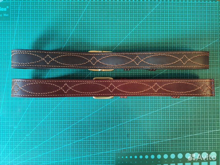 Ремень с офицерской прошивкой 40 мм