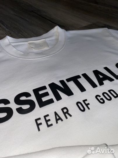 Свитшот essentials fear of god