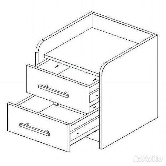 Тумба прикроватная новая
