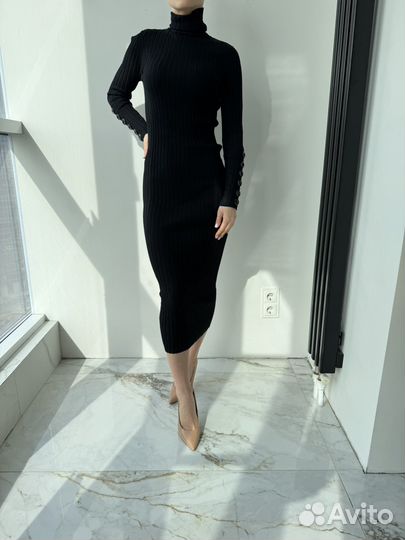 Трикотажное платье zara