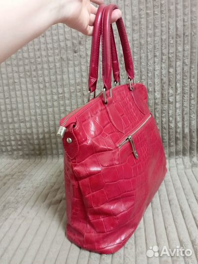 Сумка кожаная