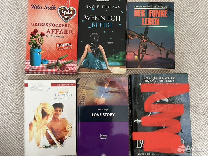 Книги на иностранных языках (англ, нем)