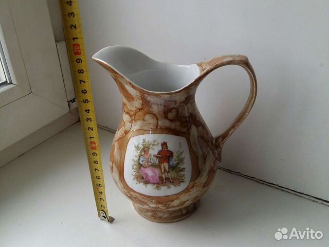 Кувшин / Фарфор / Пастушка