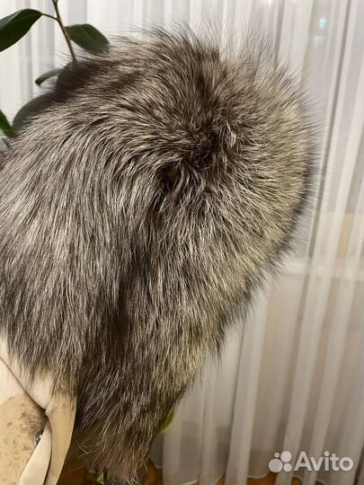 Шапка из чернобурки