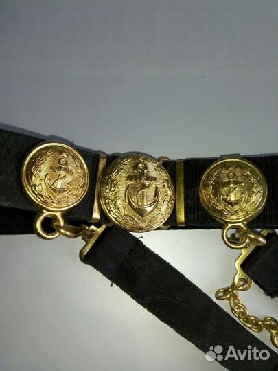 Ремень офицерский вмф СССР для кортика