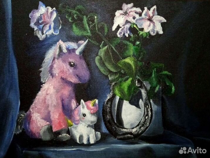 Натюрморт с единорогами