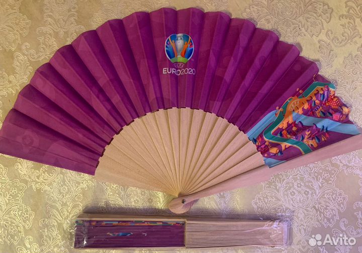 Эксклюзивный веер Уефа Евро Euro 2020 - 2021