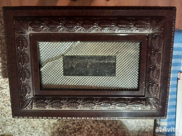 Шкатулка из карболита ссср. 50е