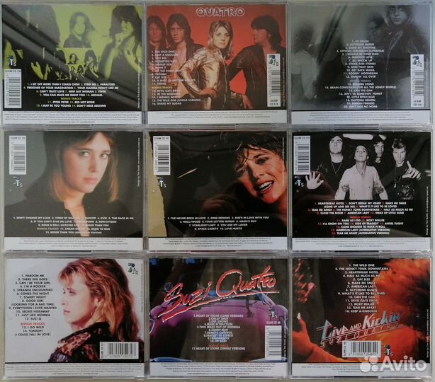 Suzi Quatro, CD, Сд диски