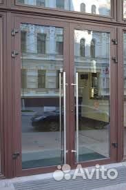 Дверь входная алюминиевая