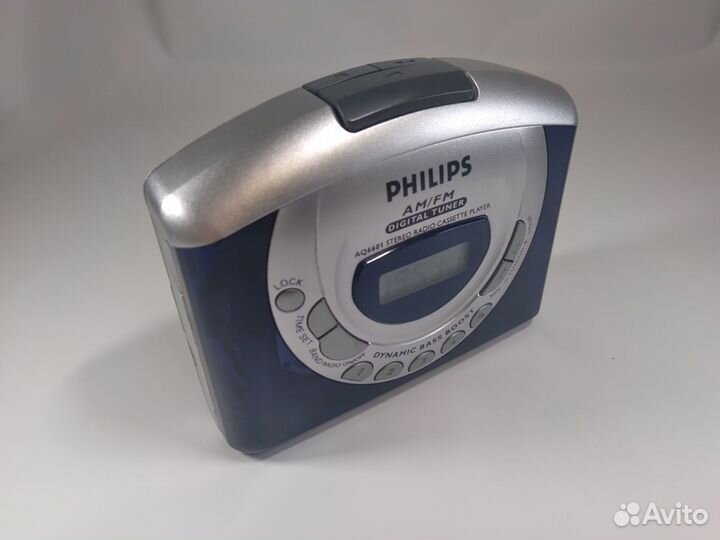 Кассетный плеер Philips AQ6601. Есть видео работы