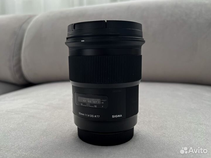 Объектив sigma 50mm F1.4 DG HSM Art for Canon
