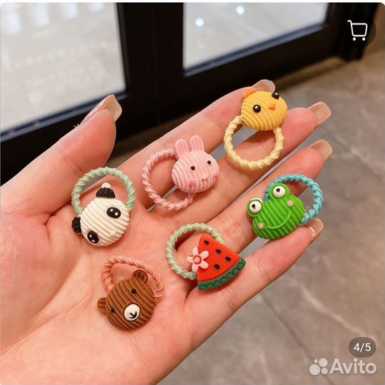 Резинки для волос для девочек