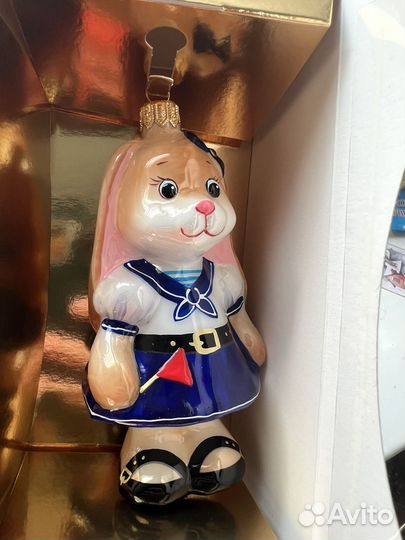 Елочные игрушки фабрики ариель,зайка морячка