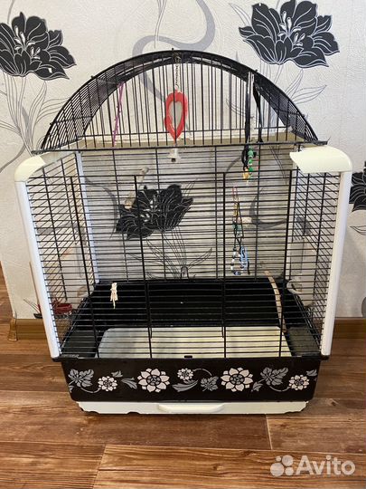 Клетка для попугая бронь