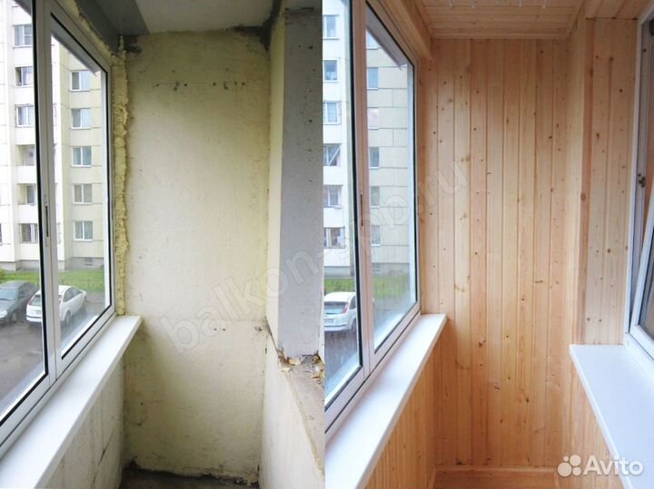 Остекление балконов и лоджий