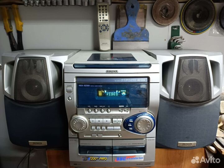 Музыкальный центр aiwa с bluetooth