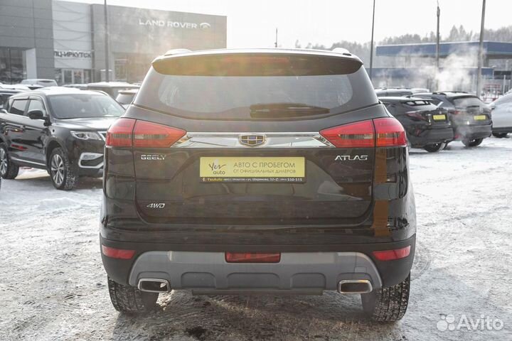 Geely Atlas 2.4 AT, 2021, 37 500 км