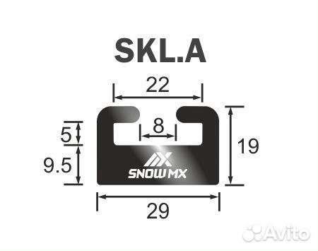 Склизы для снегоходов Arctic Cat BearCat 570 / Z1