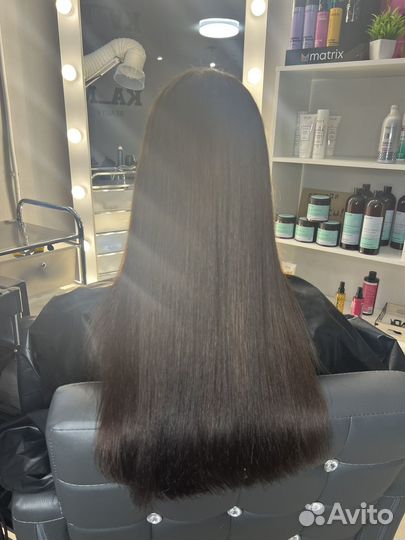 Протеиновое востановление волос