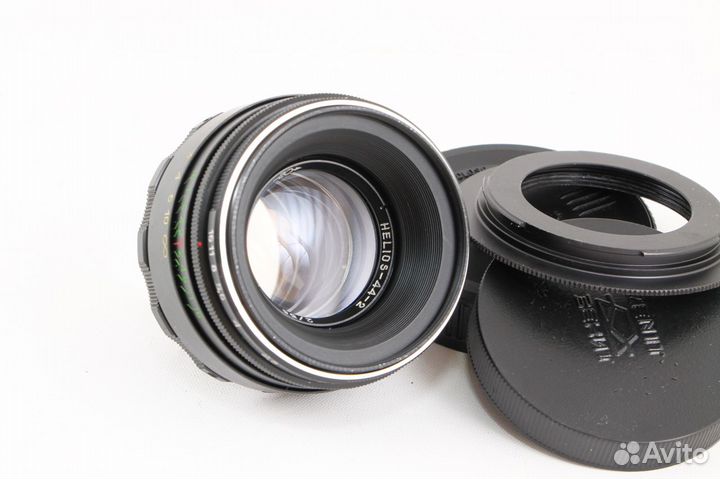 Гелиос-44-2 58 mm f/ 2 + переходник зеркалки Canon