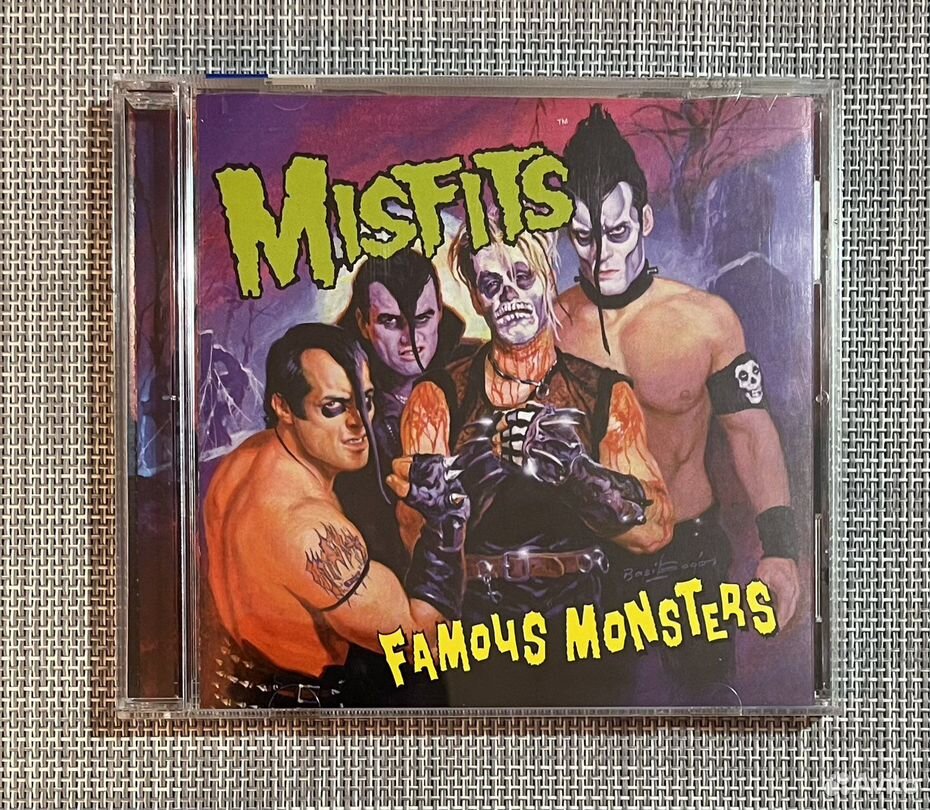 Misfits FAMOUS MONSTERS CD Misfits FAMOUS MONSTERS CD