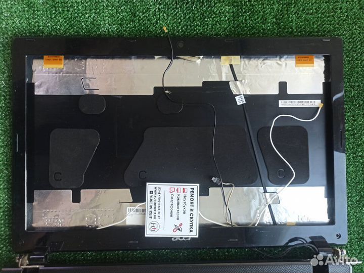 Корпус поддон топкейс рамка петли acer 5552g