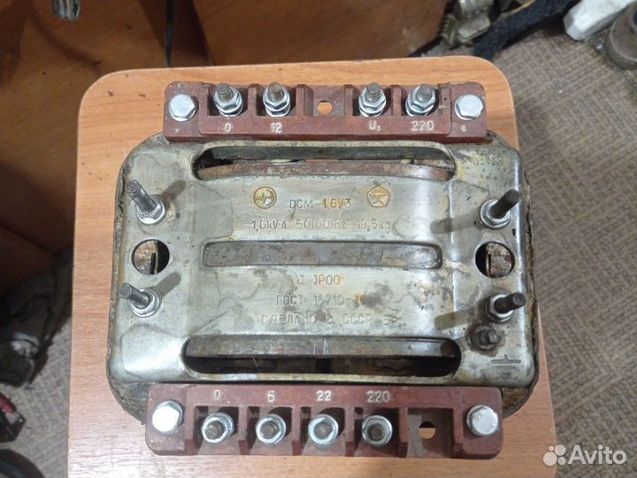 Трансформатор осм1 220 на 220 вольт 1,6 квт