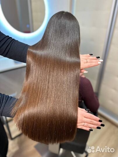 Обучение на кератин ботокс волос