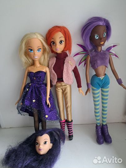 Куклы Witch Bratz Barbie Hairdorables фея Disney