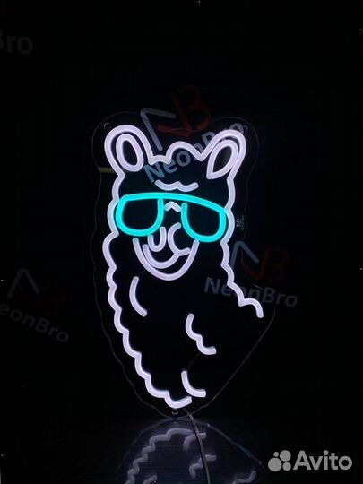 Неоновая вывеска за 1 день, изготовление на заказ