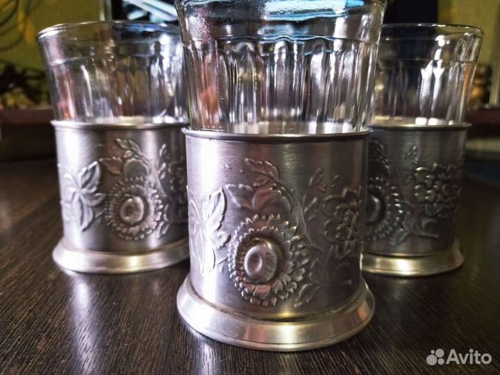 Винтажные подстаканники 