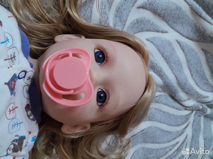 Кукла реборн силиконовая 55 см