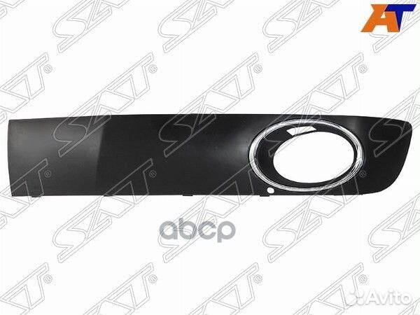 Оправа птф VW transporter T5 10-15 LH с хромом