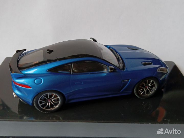 Jaguar F-Type SVR IXO трещина колпака 1:43 Yu-Ra