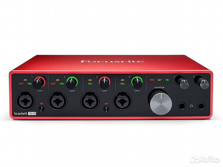 Focusrite Scarlett 18i8 3rd Gen звуковая карта