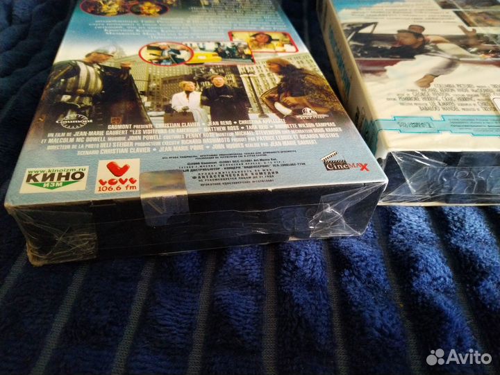 Фильмы VHS видеокассеты запечатанные