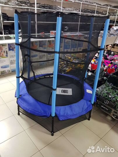 Батут с сеткой