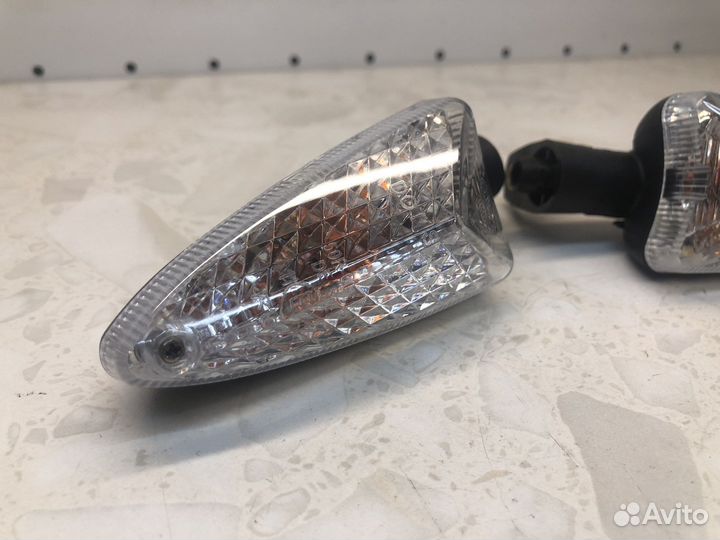 Поворотники для мото BMW S1000RR 09-17 прозрачный