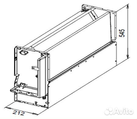 Фанкойл general climate GCO-W-07 2T