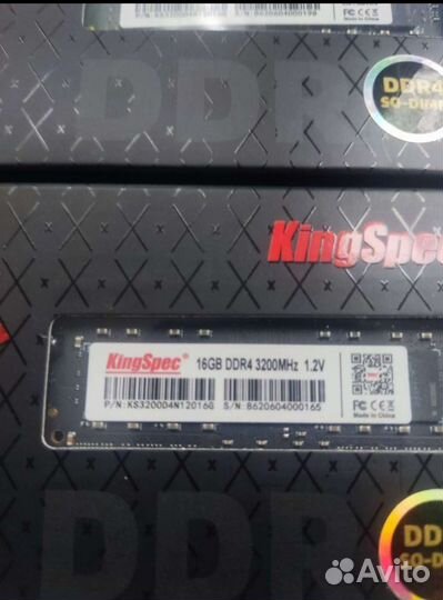 Sodimm kingspec ddr4 16gb 3200mhz