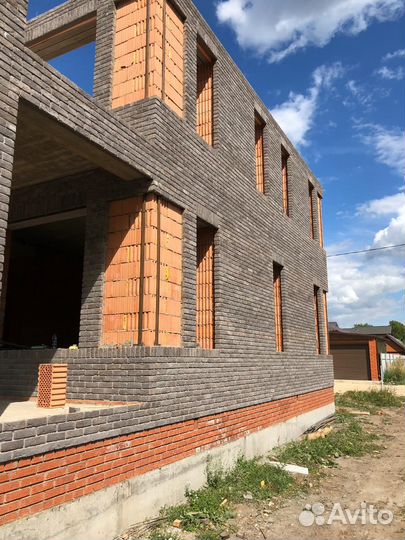 Кирпич облицовочный/Блоки газобетонные