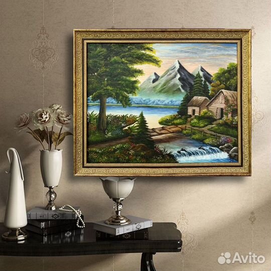 Картина маслом «Умиротворение»