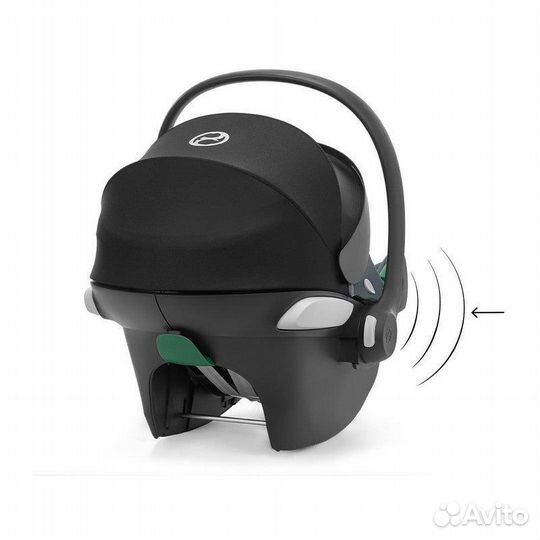 Автокресло Cybex aton b2 i-size (новое) + адаптеры