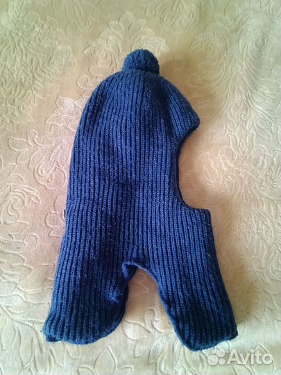 Шлем-шапка зимняя д/м р.54-56