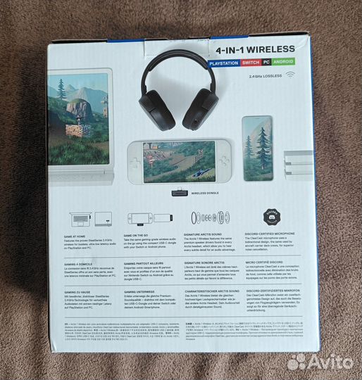 Беспроводная гарнитура SteelSeries Arctis 1 Gaming