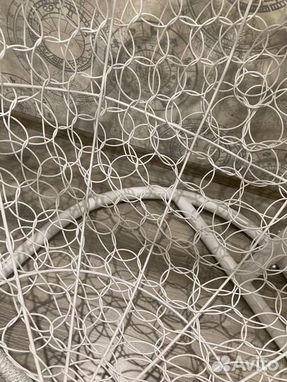 Качели из ротанга