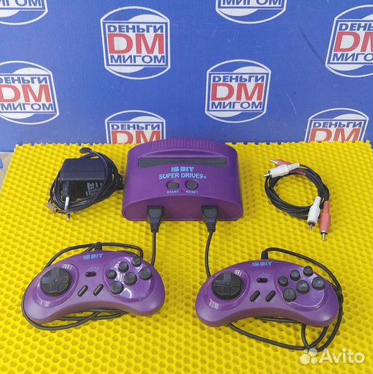 Р) Игровая приставка sega super drive 9 + (36193)