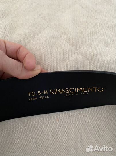 Ремень кожанный Rinashcimento